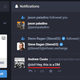 DMs appear in your notifications like all other mentions. The “@” symbol lets you know its a DM — at least in the web version of Mastodon.